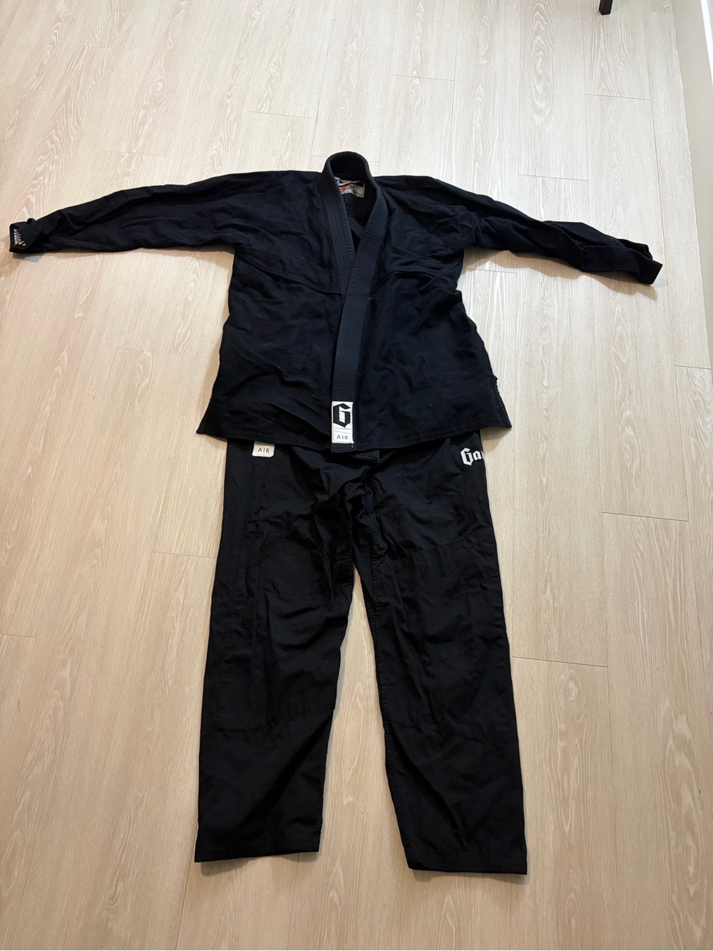 Gameness Black Martial Arts Gi / Jiu-Jitsu Uniform